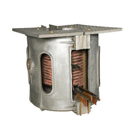 Ικανότητα φούρνων τήξης αργιλίου επαγωγής απορρίματος μετάλλων 150KG για το σίδηρο/το χαλκό/το χάλυβα