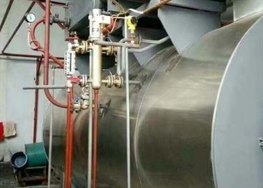 Οριζόντιο με γκάζι βιομηχανικό διπλό τύμπανο φούρνων λεβήτων ζεστού νερού για Eps τη μηχανή